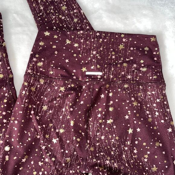 Aerie maroon high rise full length legging - Picture 4 of 6